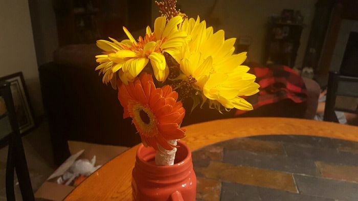 YEAH!!! Got my flowers today!