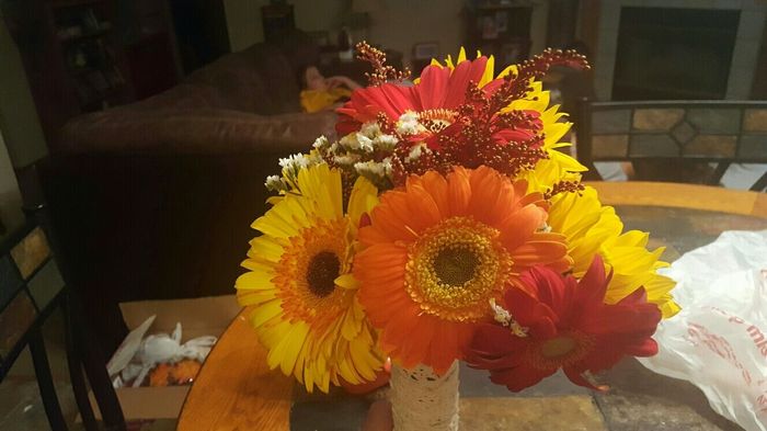 YEAH!!! Got my flowers today!