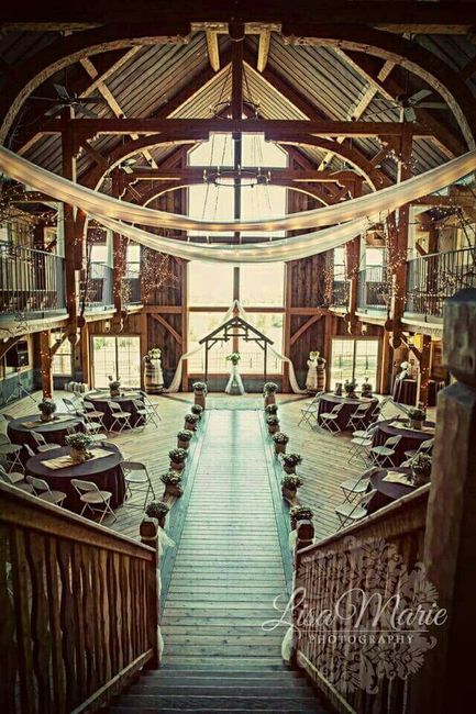 Ceremony & Reception in same area