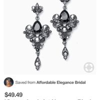 Loving my wedding earrings - 1