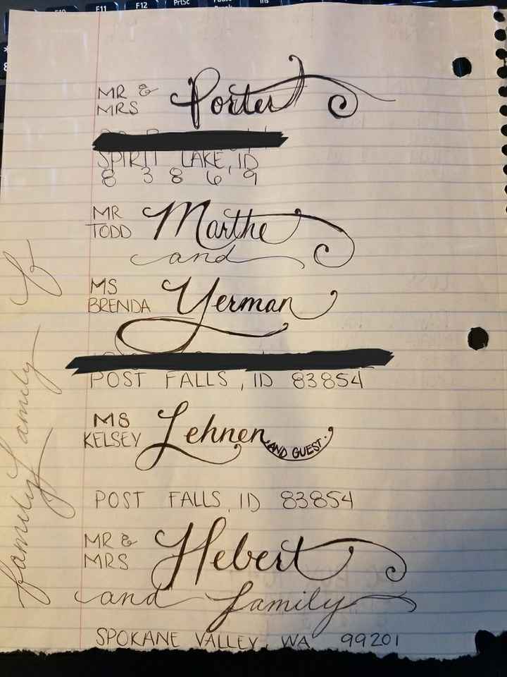  Invitations-calligraphy? - 1