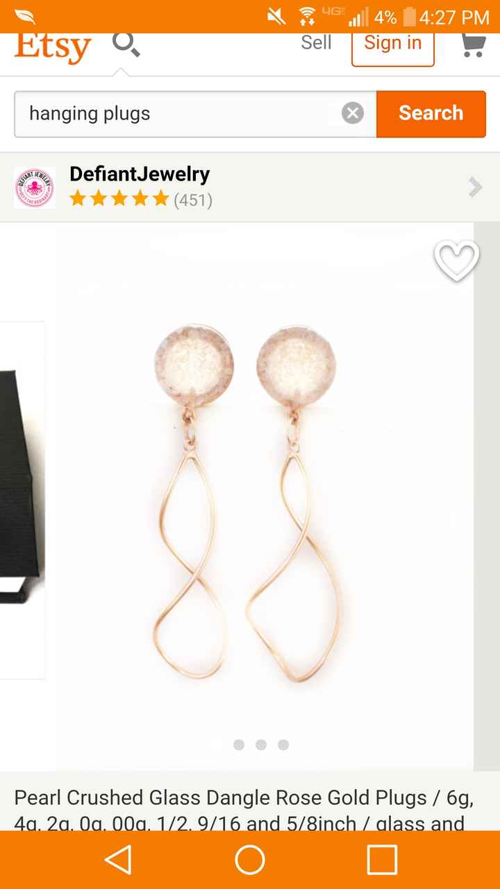 Any brides with stretched ears out there?