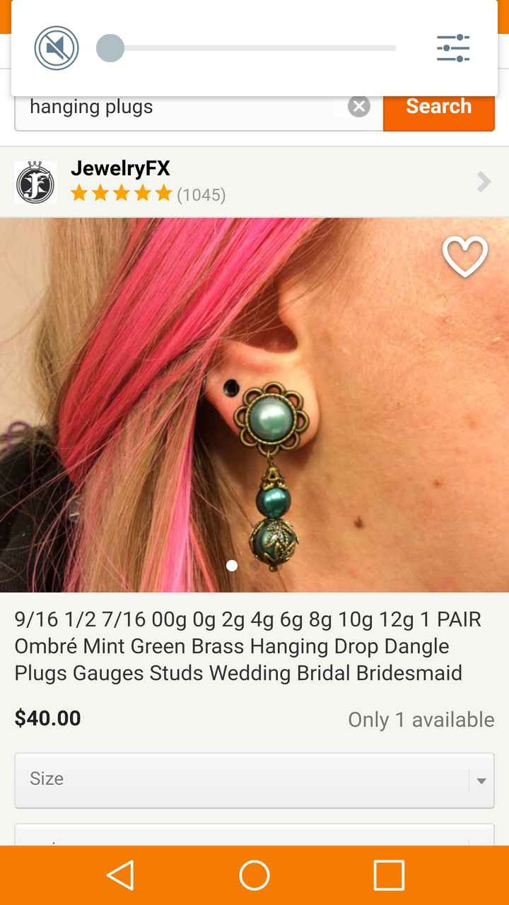Any brides with stretched ears out there?