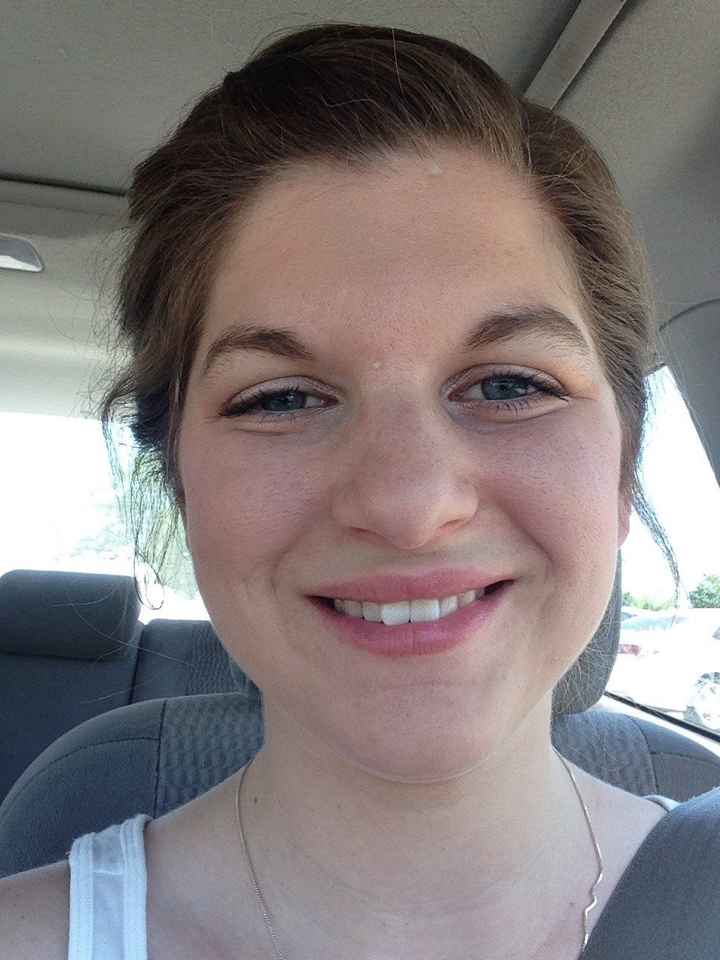 So, I did my hair and make up trial....