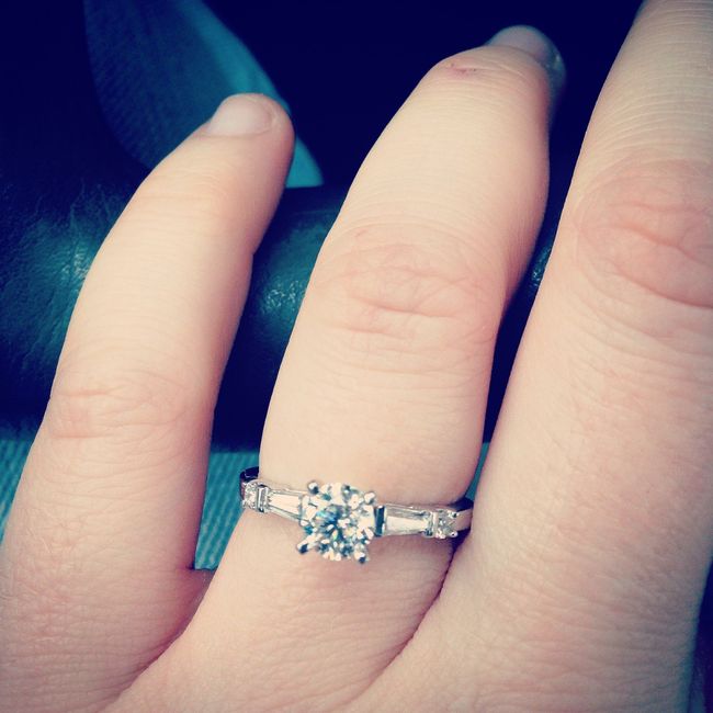 SPINOFF: Whether you like your engagement ring or not, let's see them!