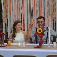 DIY bottle centerpieces