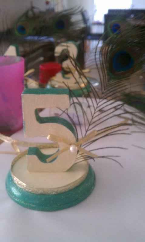 Table numbers!Opinions please *pic*