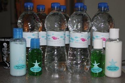 For those handing out water bottles