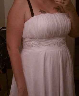 Well 2nd dress is here..