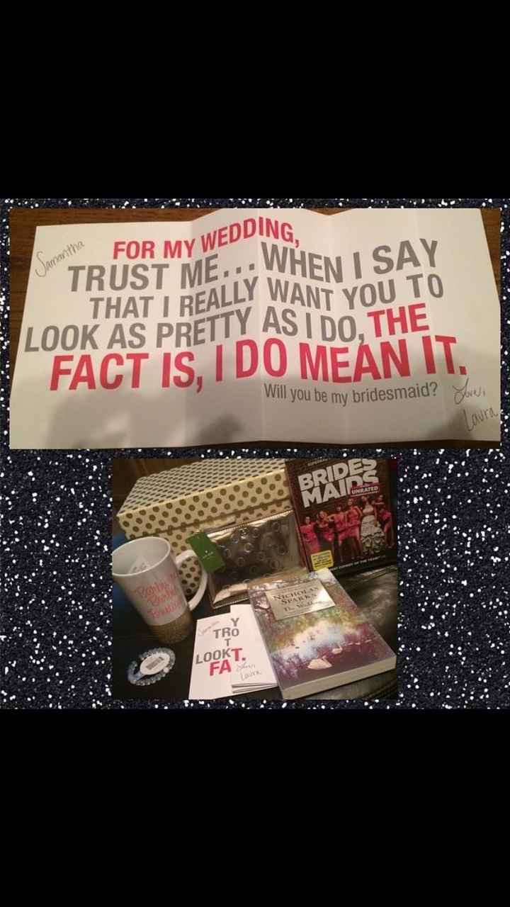 Bridesmaid Proposals