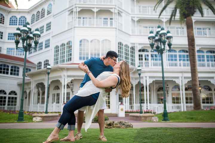 My disney engagement photos!