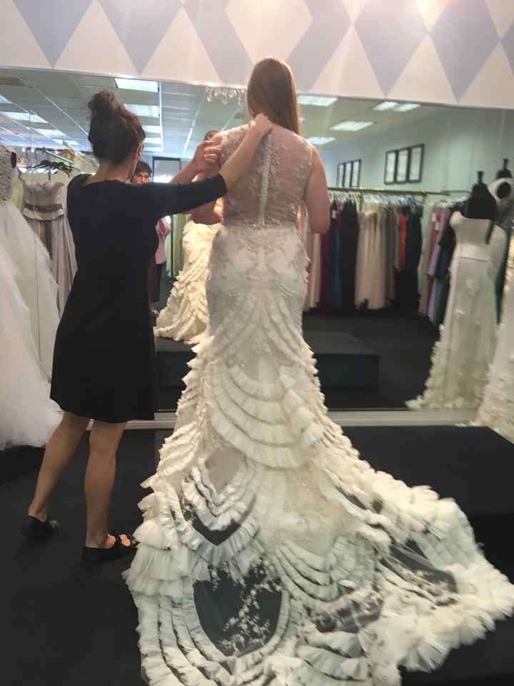 What's your favorite part of your wedding dress / suit?