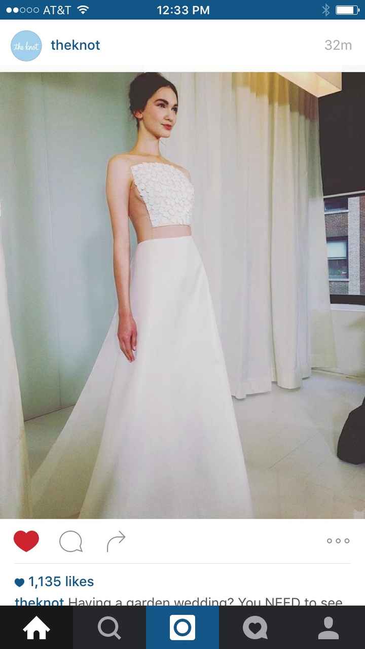 It's bridal fashion week!