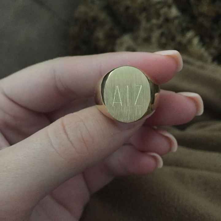 Let me see your...wedding bands!