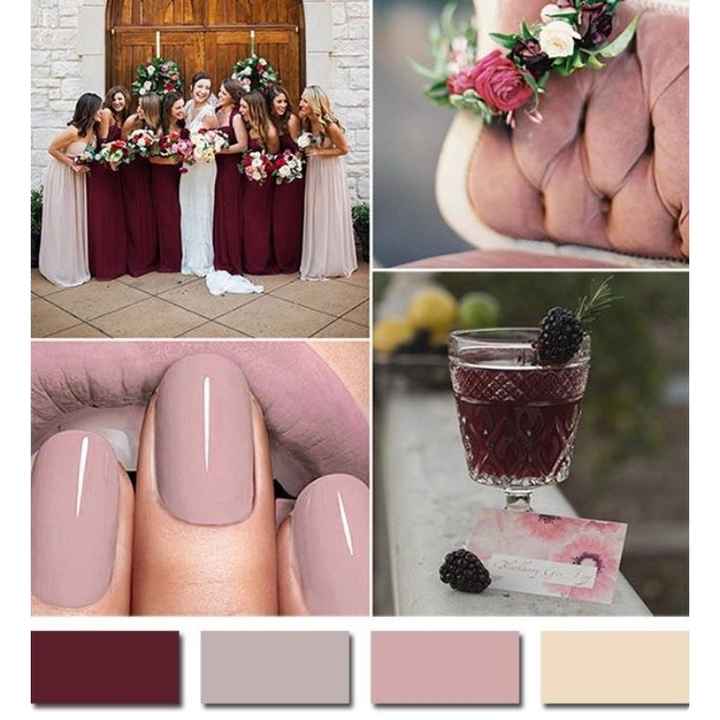 We chose our wedding colors!