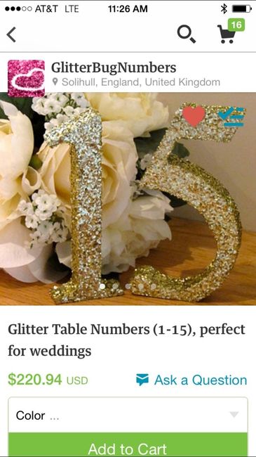 show me your table numbers