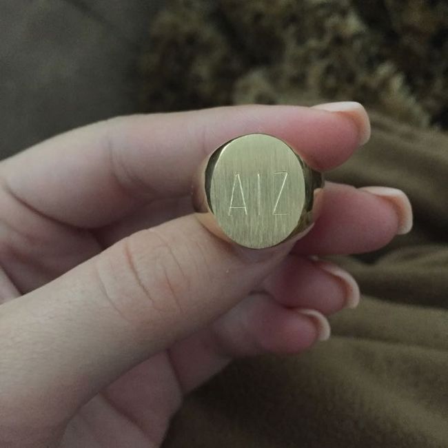 Let me see your...wedding bands!