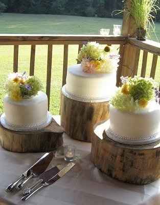 has anyone done the tree cake stand?
