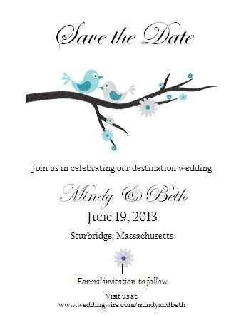 Destination wedding invitations