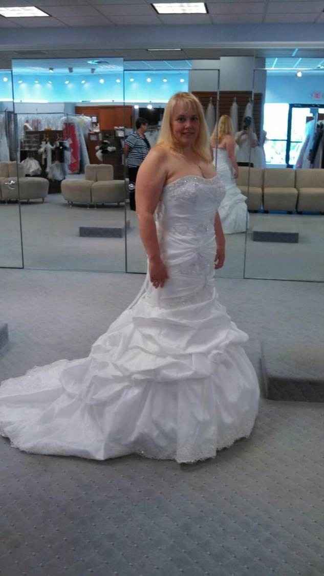 Married Gals! Before and After in your Wedding Dress...