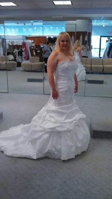 Married Gals! Before and After in your Wedding Dress...