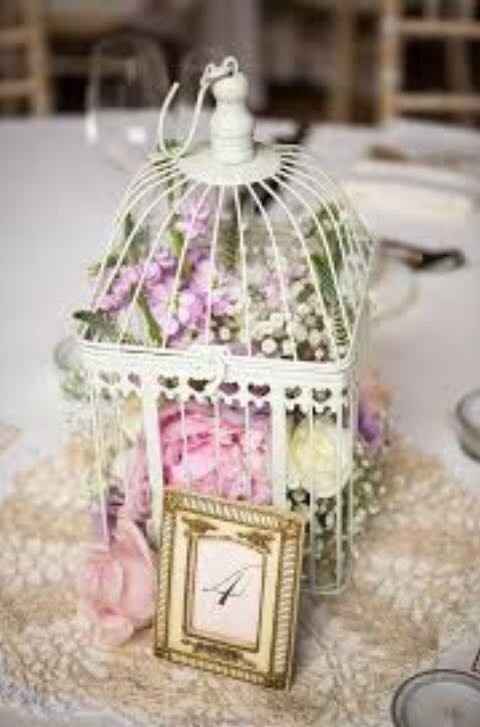 Birdcage Centerpieces