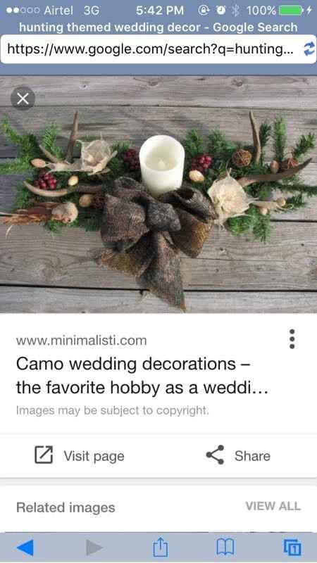 Need ideas for fall wedding decor