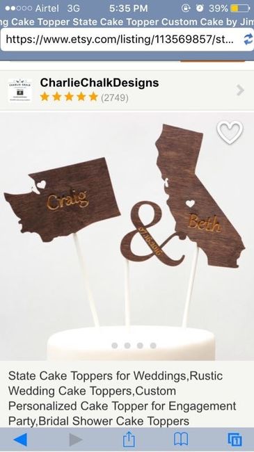 Cake topper fun!