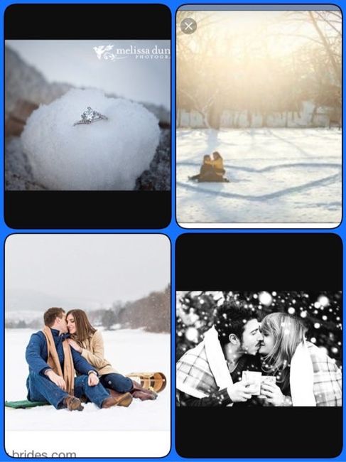 Winter Engagement Photos