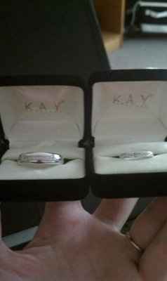 RINGS CAME IN TODAY