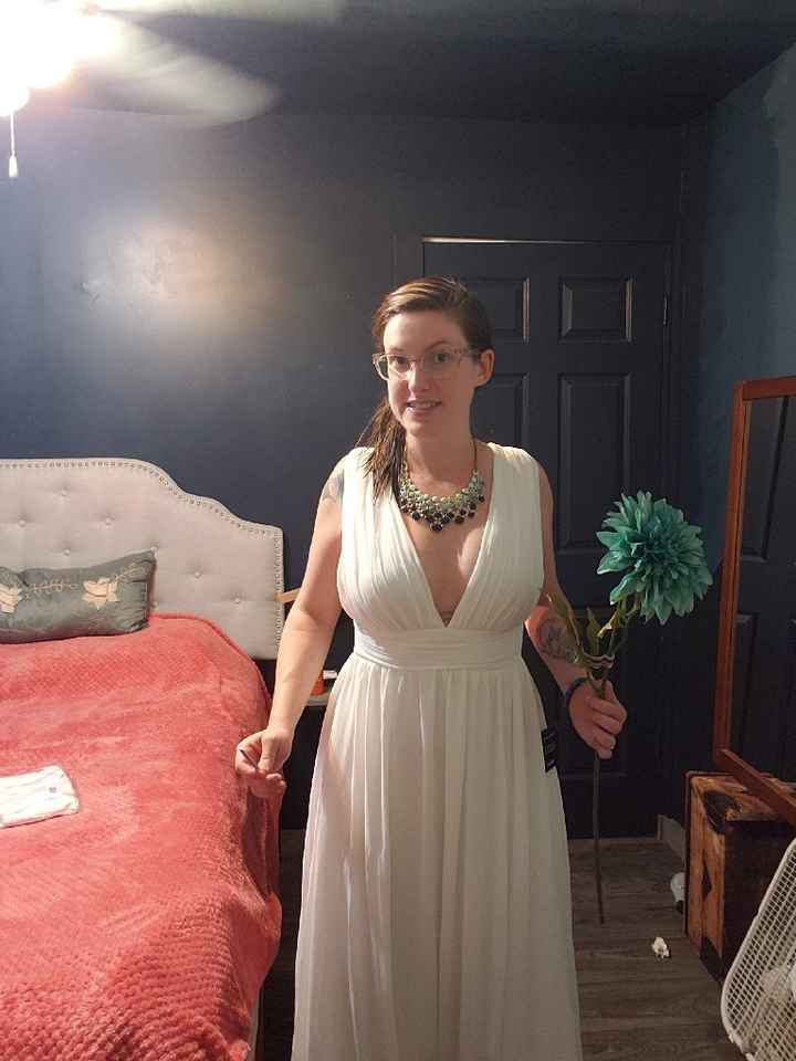 How simple is too simple for a dress? - 1