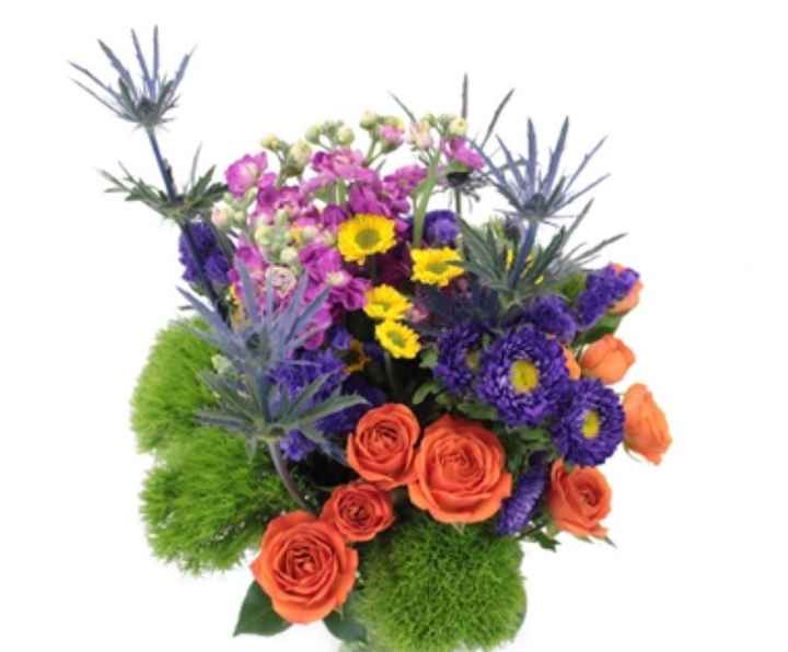 DIY silk flowers for wedding arch