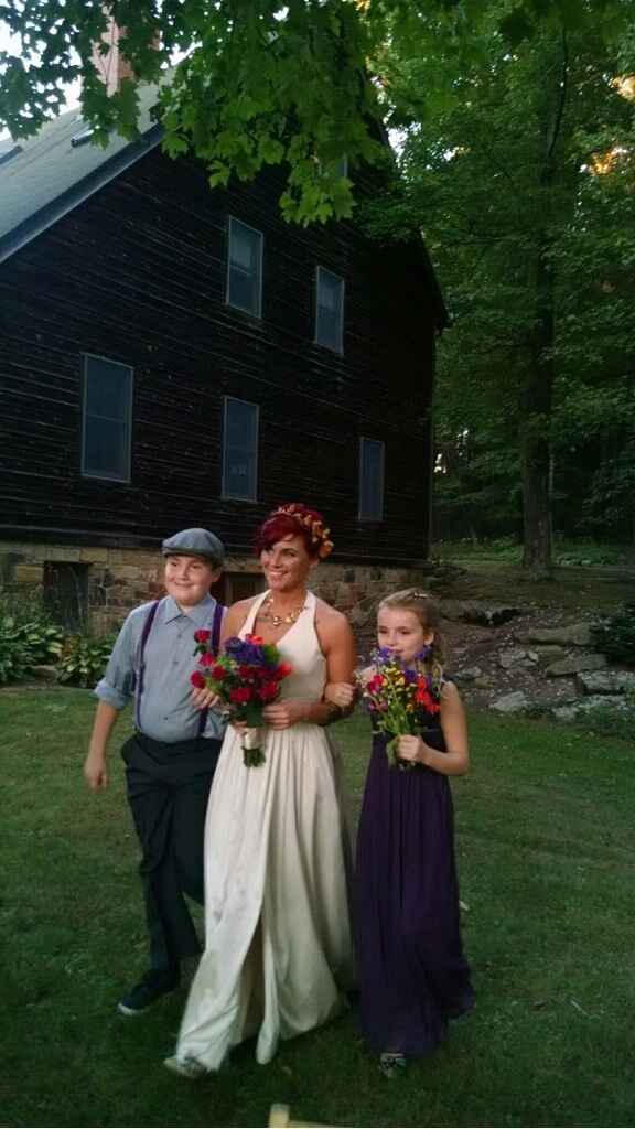 If you or your FH had children before your wedding -- what role did they have in your wedding?