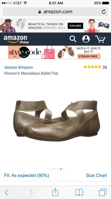 Flats for wedding shoes?