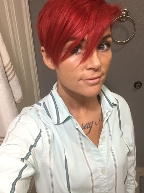 Pixie Haircut Brides?