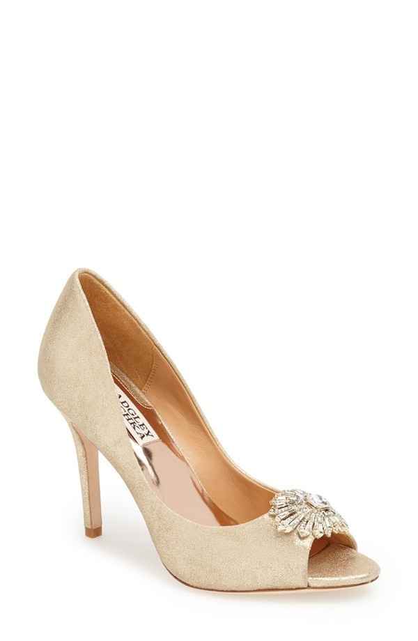 In my red high heels!