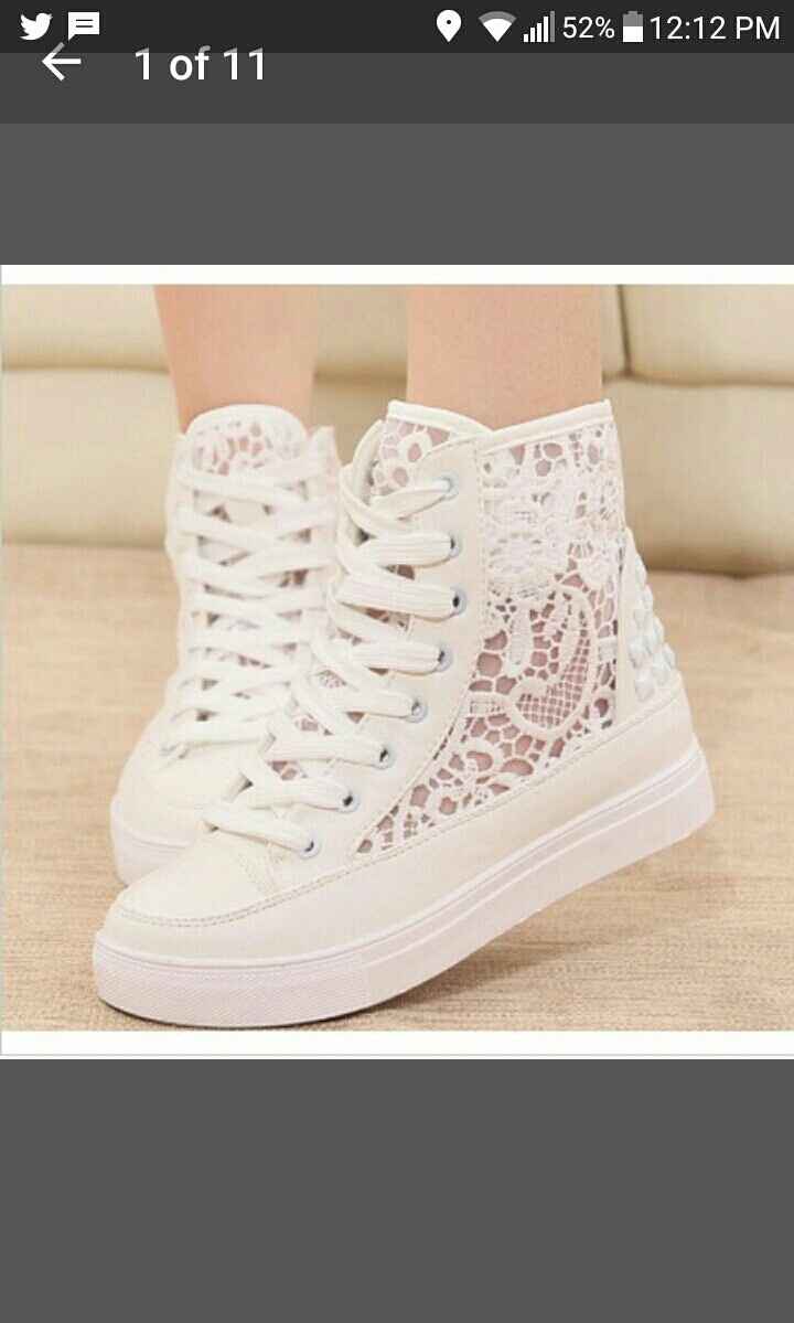 Thinking about the shoes