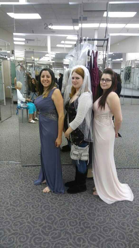 We said yes to the bridesmaid dress!
