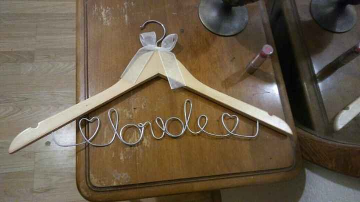 my hanger came in!