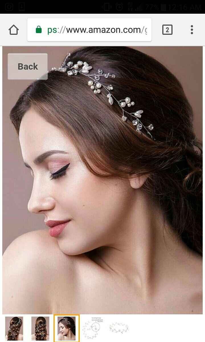 Bridal vine headpiece?