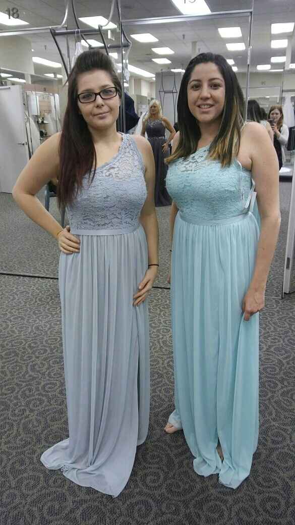 We said yes to the bridesmaid dress!