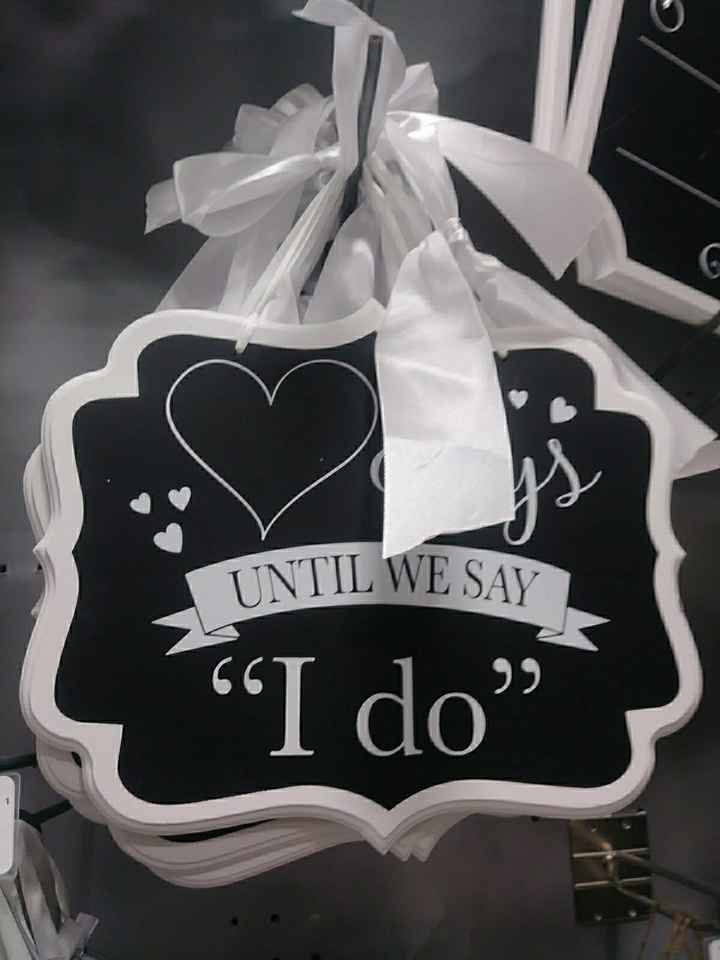 Wedding sign decor