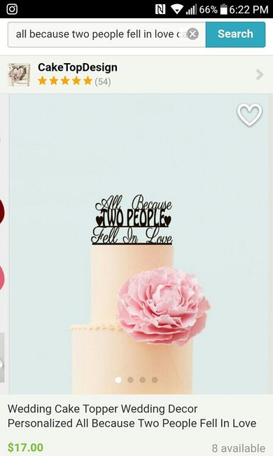 Wedding cake toppers