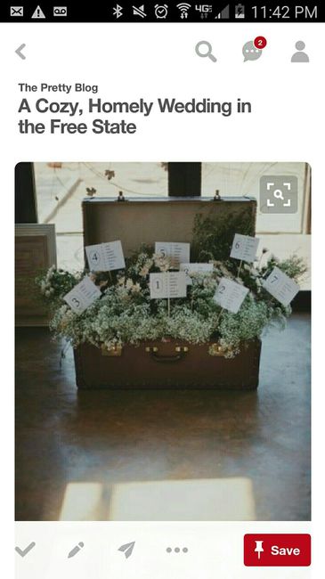 Seating chart inspiration!