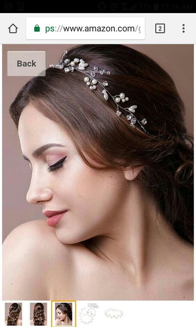Bridal vine headpiece?