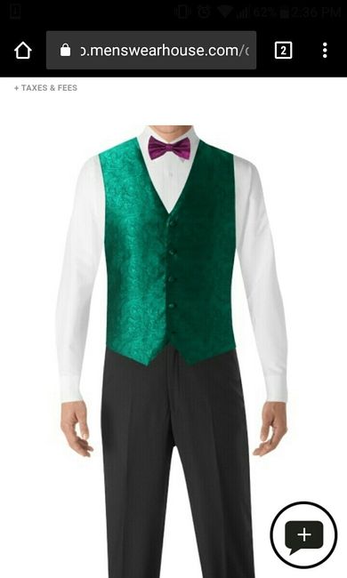What are your grooms and groomsmen wearing on your big day?