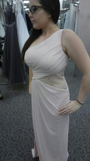 We said yes to the bridesmaid dress!