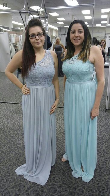 We said yes to the bridesmaid dress!