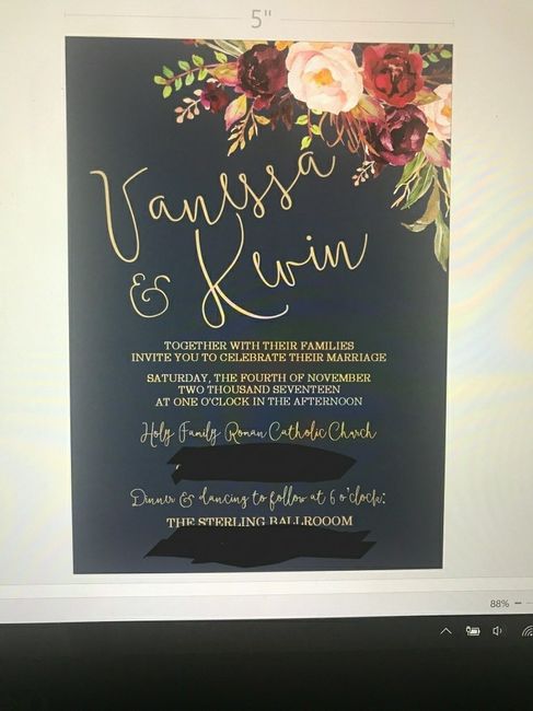Show me your invites!! :)