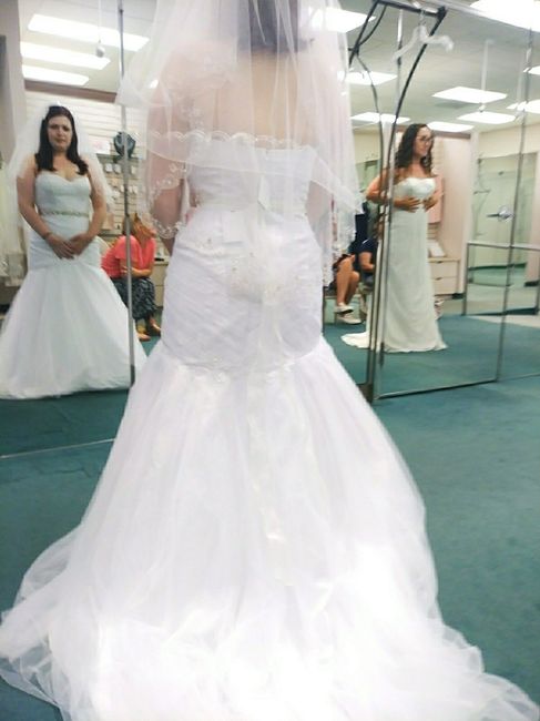 Said yes to a new dress!